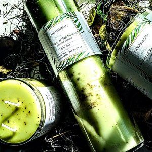 Garden of Sandalwood Scented Candle Set of 3